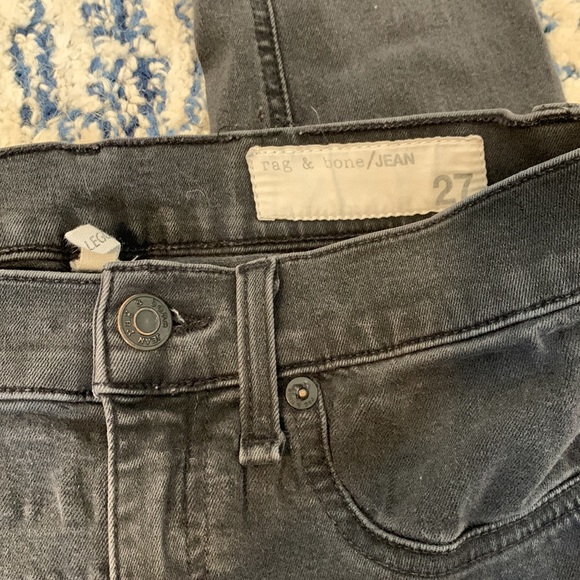 Rag & Bone charcoal legging jean - Picture 5 of 9